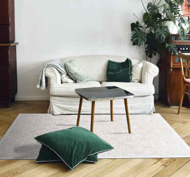 Elegáns mintás vinil szőnyeg nappali - TenStickers