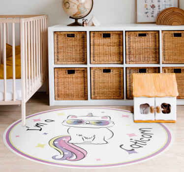Alfombra pvc infantil I'm a Caticorn - TenVinilo