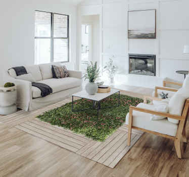 Vinyl tapijt grote verticale tuin - TenStickers