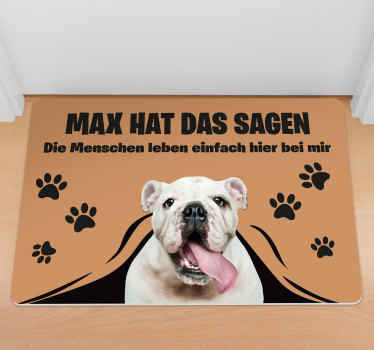 Vinylteppich Haustier Design - TenStickers