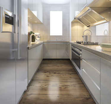 乙烯基厨房地毯 朽木 - TenStickers