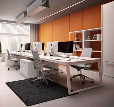 dark gray texture office carpet - TenStickers