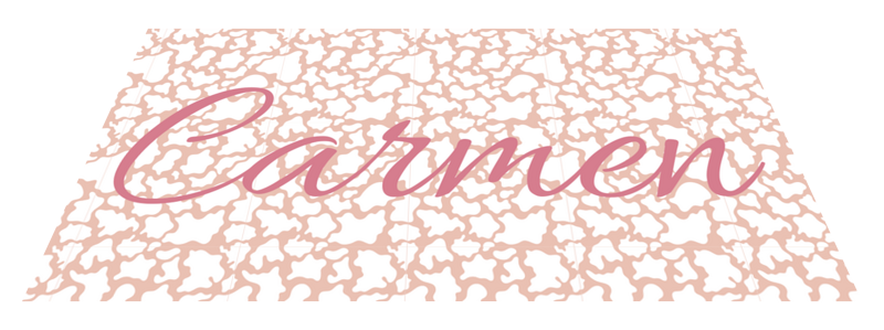Tapete personalizado de vinil com estampas de animais rosa TenStickers. Tapete personalizado de vinil com estampas de animais rosa. Tapete dede vinil de padrão animal fantástico em tons de rosa que pode personalizar com seu próprio nome ou com o nome da pessoa que deseja!