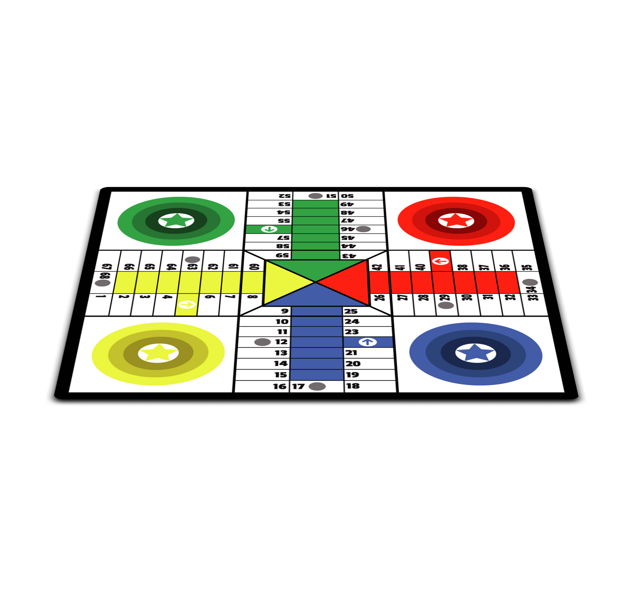 Alfombra pvc juego twister - TenVinilo