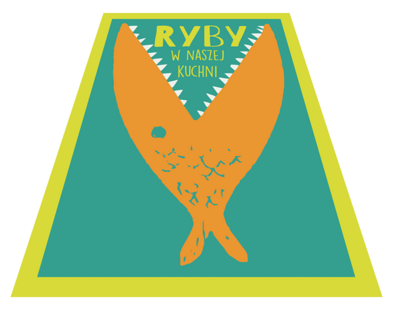 Vintage Fish Kitchen vinyl rug TenStickers