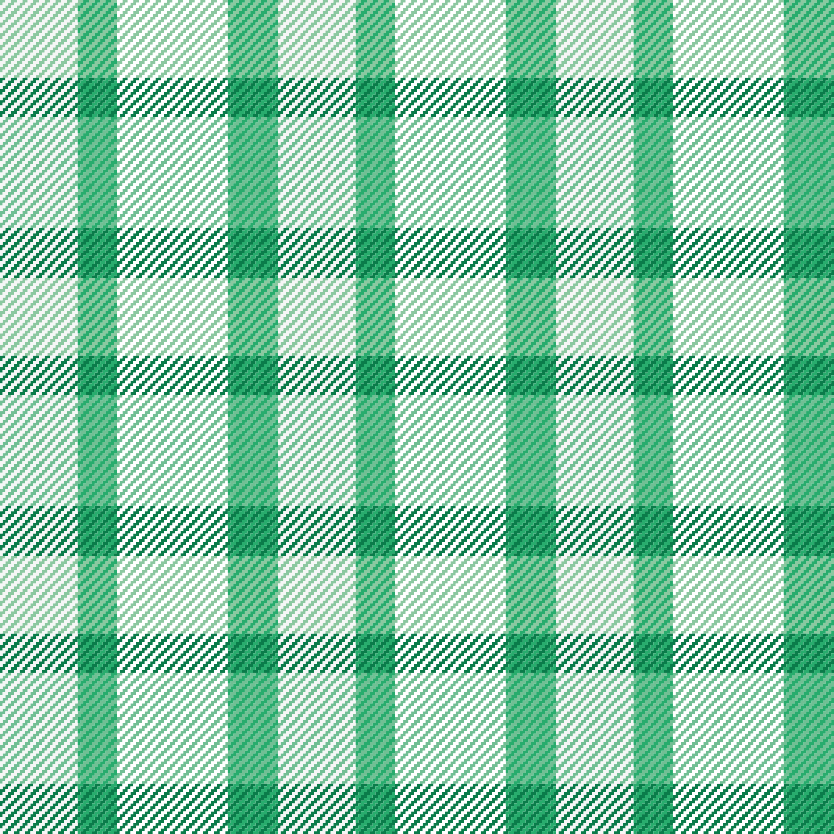 Tapete quadrado de padrão xadrez verde e branco - TenStickers