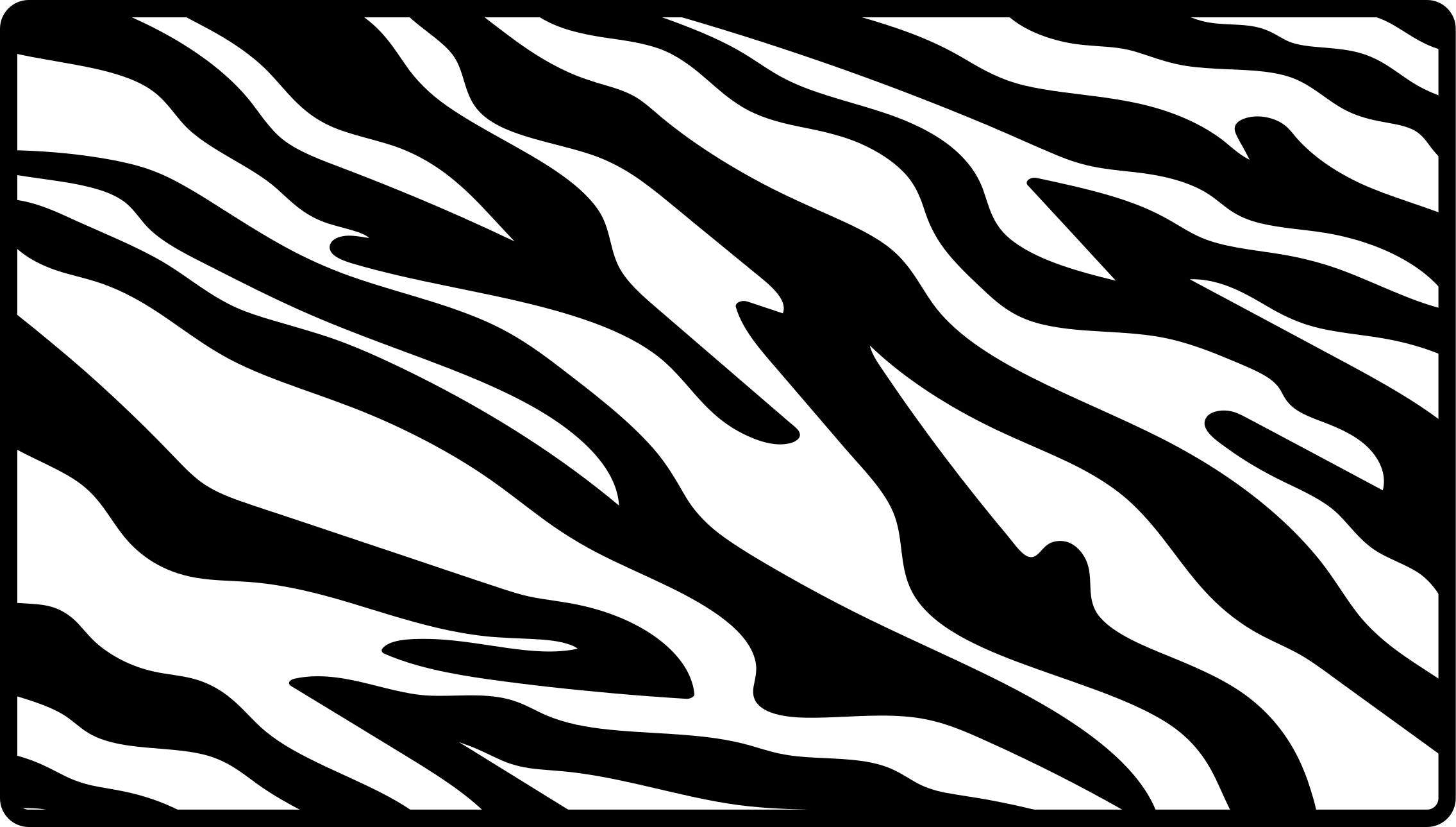 Zebra Print Stencil Template Printable