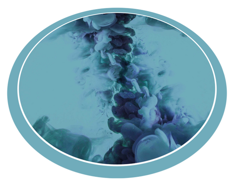 Abstract heavy blue and purple cloud bedroom carpet TenStickers