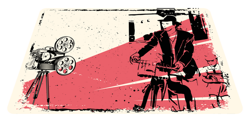 Life is beautiful design with characters living room carpet TenStickers