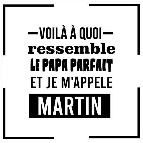 Tapis Vinyl Avec Citation Citation Drole Le Meilleur Papa Tenstickers