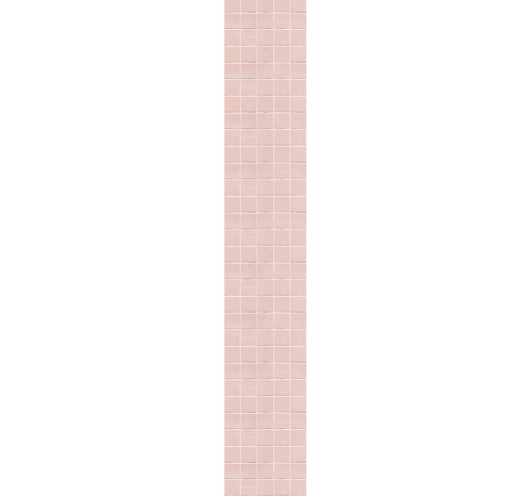 Pink Mosaic Pattern tile effect wallpaper