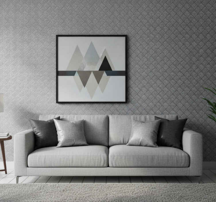 Metal wallpaper decorative vinyl metal panel texture - TenStickers
