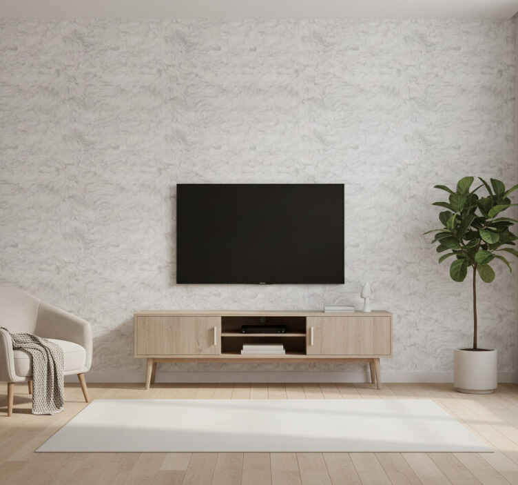 Papel tapiz blanco textura suave - TenVinilo