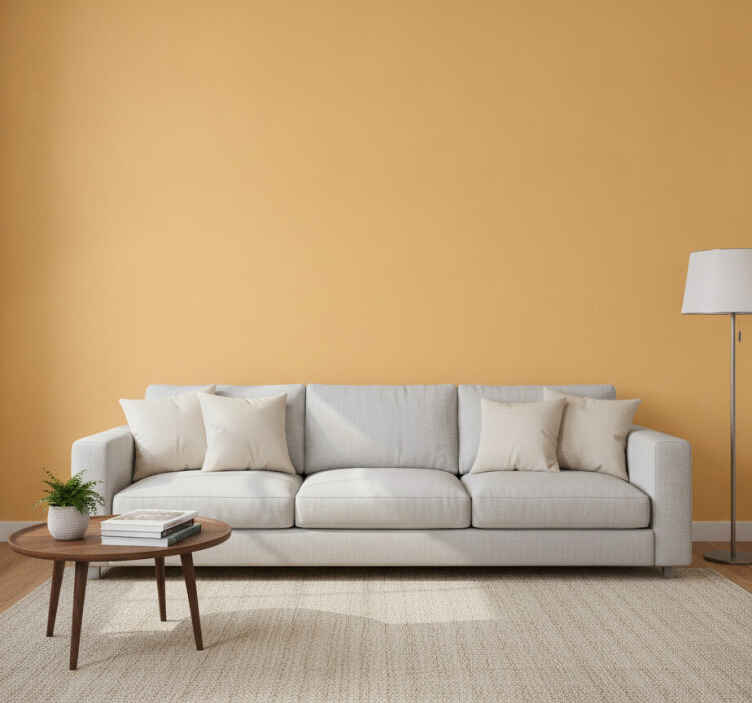 Papel de parede terracotta em cores de banana - TenStickers