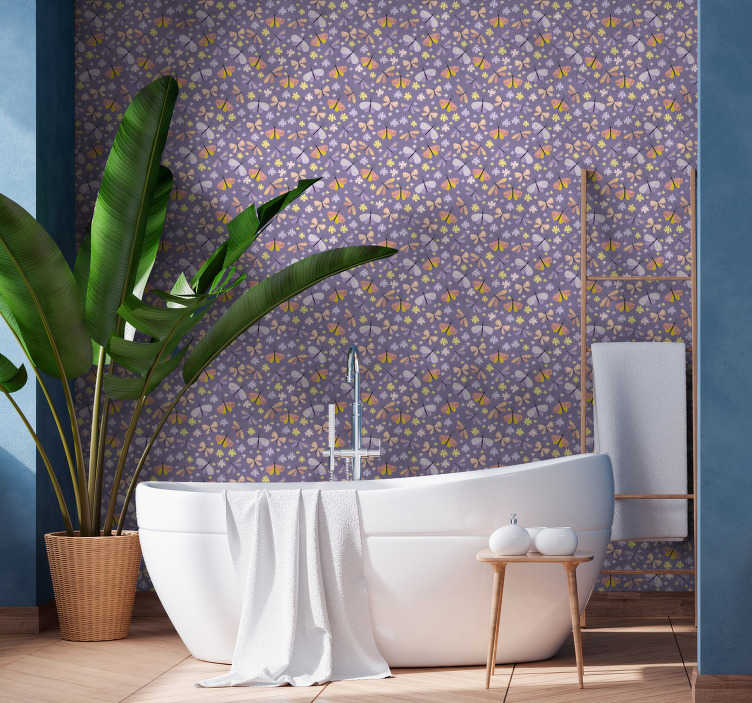 Wallpapers perfect for your bathroom - TenStickers