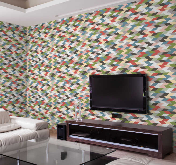 modern geometric wallpaper designs