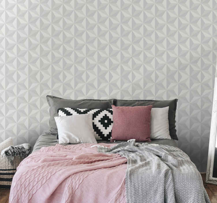 Catálogo de papel pintado dormitorio ornamental - TenVinilo