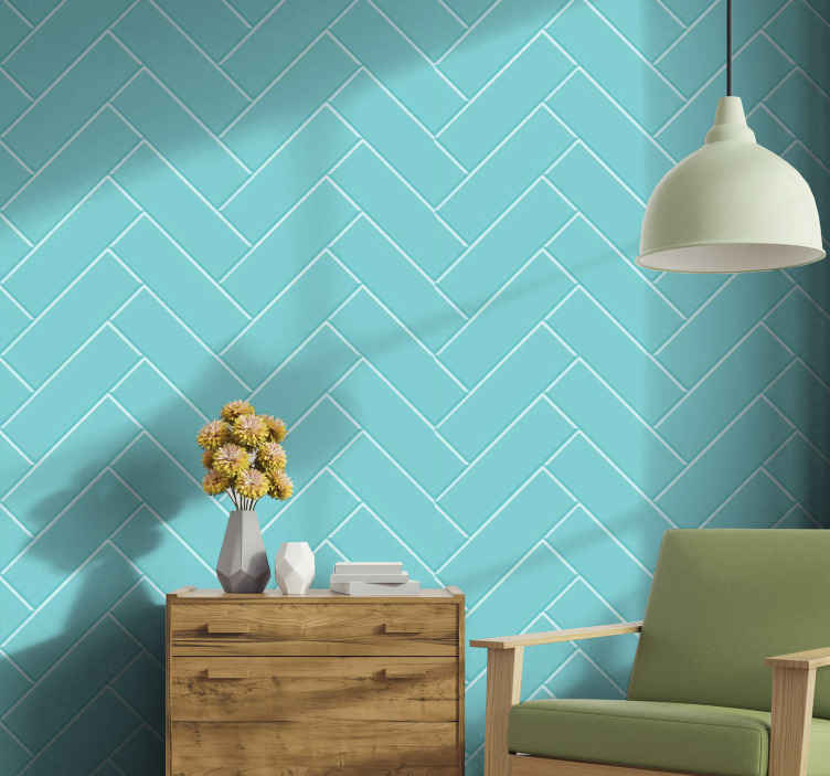 Tile Wallpaper Designs for Your Home - TenStickers