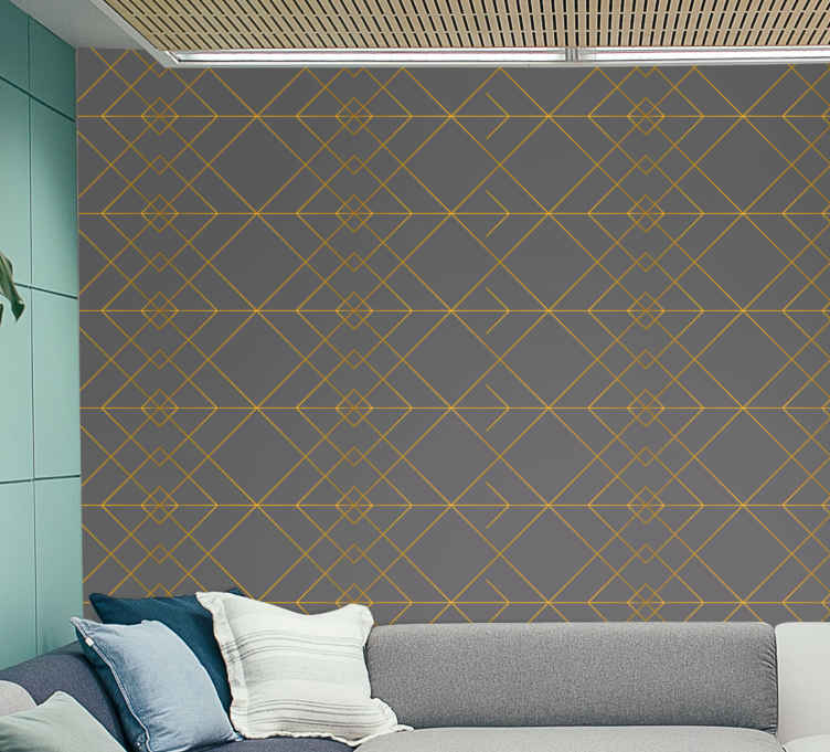Block Print Stripe by Farrow  Ball  Light Blue  Wallpaper  Wallpaper  Direct