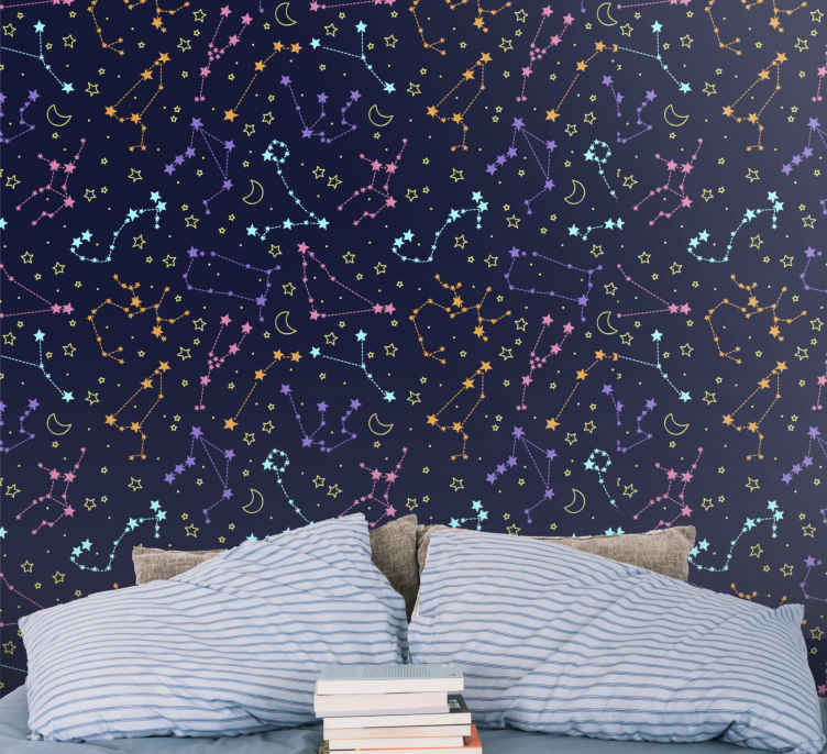 Galaxy Wallpaper Wall Mural Wall Art Decor Large Murals for Galaxy  Constellation Walls for Living Room Bedroom Wallpaper Wall Paintings Wall  Peel and Stick Live Video Decor Supplies 6696 XH2  Amazonin