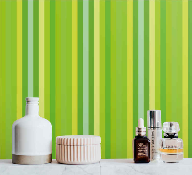 Broad Stripe by Farrow  Ball  Apple Green  Wallpaper  Wallpaper Direct
