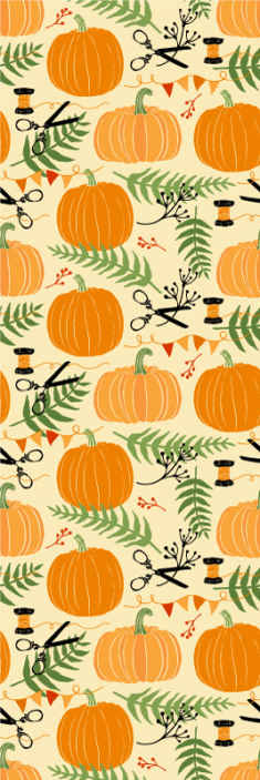 Dýně halloween tapeta - TenStickers