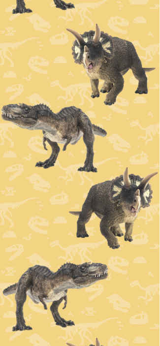 Safari Animal Motif animals wallpaper - TenStickers