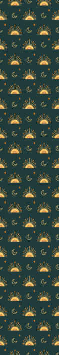Celestial Motifs star wallpaper - TenStickers