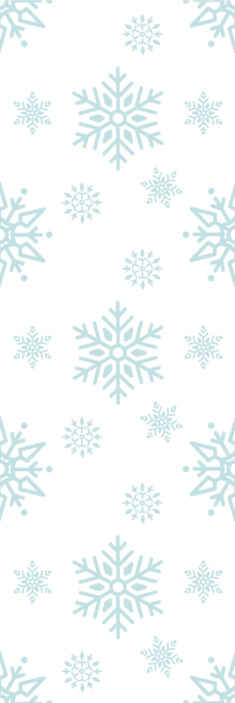Large snowflakes Christmas wallpaper - TenStickers