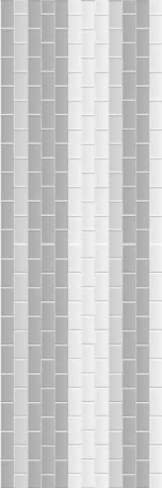 Carta da parati effetto piastrelle eleganza geometrica - TenStickers