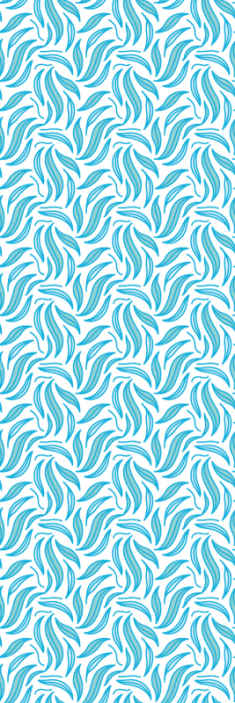 Papier peint abstrait motif de lignes courbes - TenStickers