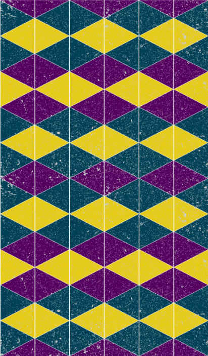 Papel tapiz geométrico diseño con motivos geométricos - TenVinilo