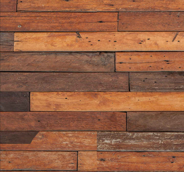 Wooden slats Wedding wallpaper - TenStickers