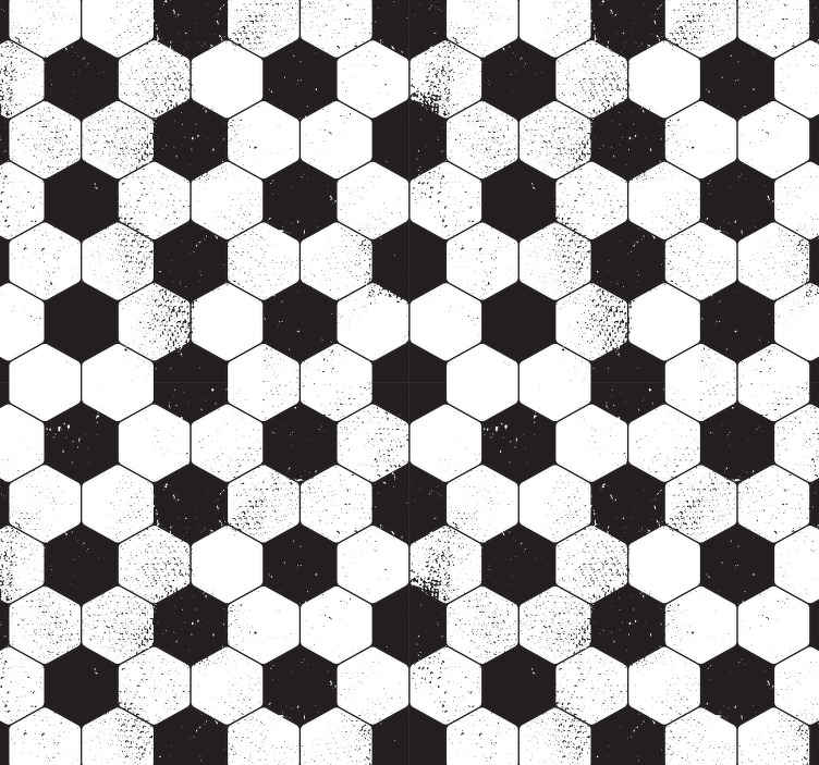 Speckled Hexagons geometric wallpaper - TenStickers