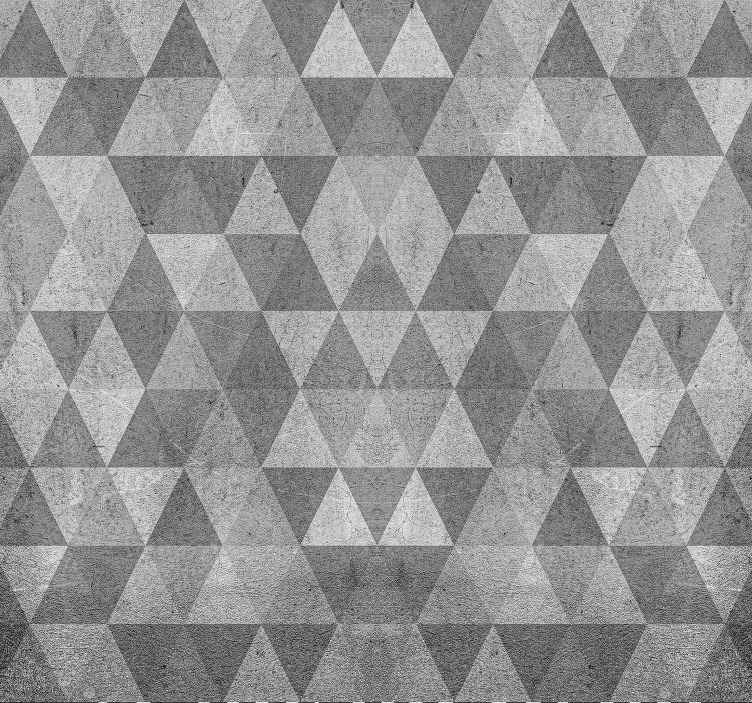 Textured triangles Office Wallpaper for wall TenStickers