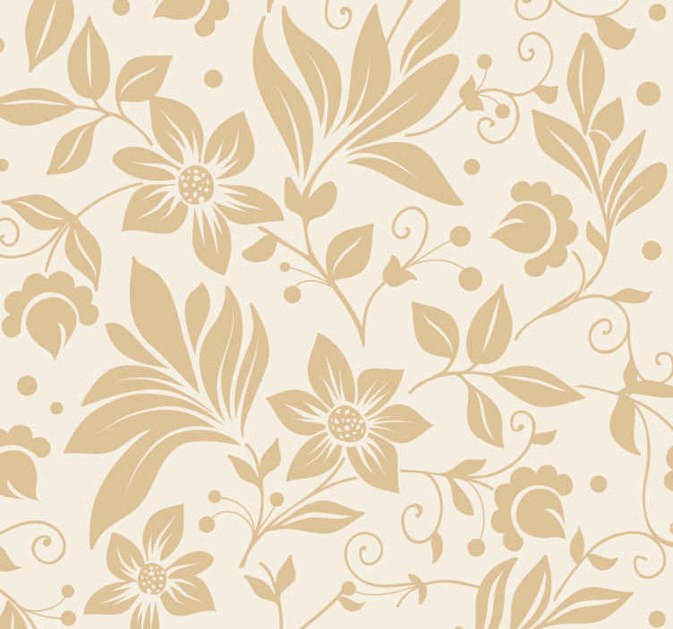 Behang bloemsierkunst elegante bloemdecoratie - TenStickers
