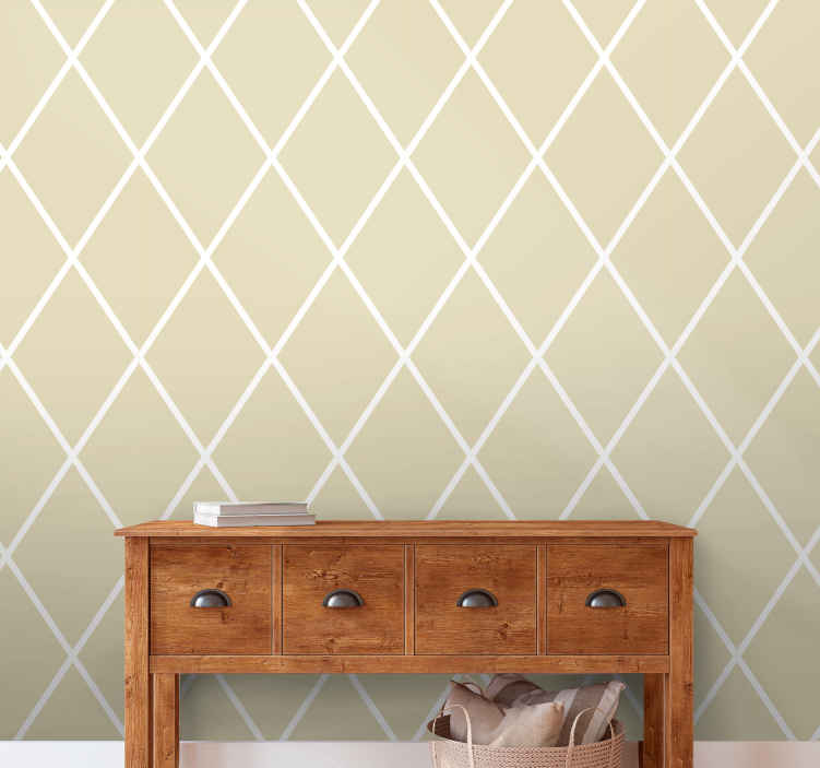 WallMall Beautiful Leaf Design Wallpaper Cream Golden Brown  Amazonin  Home Improvement