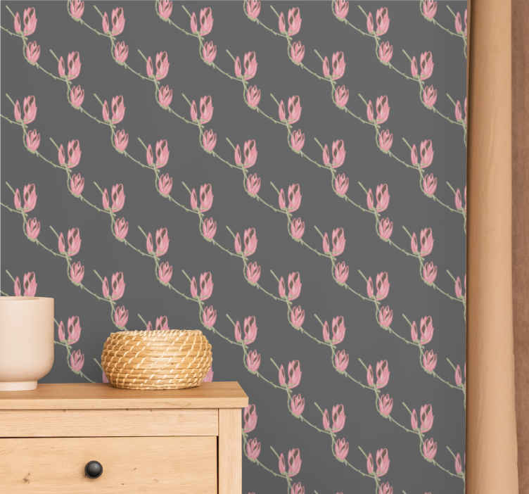Small magnolia flowers Nature Wallpaper  TenStickers