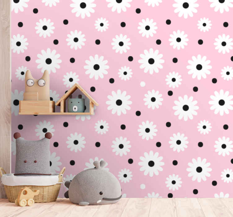 Download Black And White Polka Dot Pattern Wallpaper  Wallpaperscom