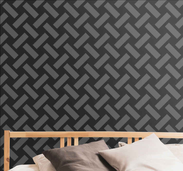 Black Geometric Wallpaper  Overstock