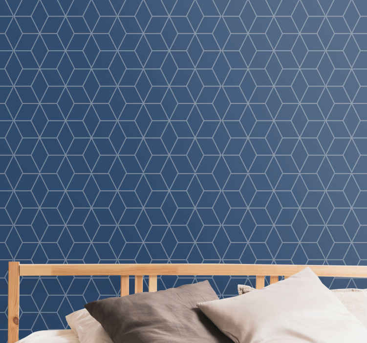 Navy Blue linen textured wallpaper 3424  California Wallpaper