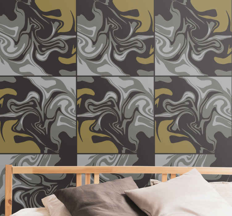 Carta parati astratta Motivo dipinto astratto