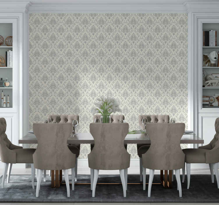 Classic pattern baroque wallpaper