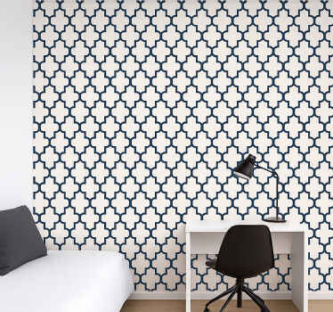 Modern geometric design teenager wallpaper - TenStickers