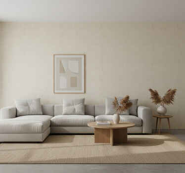 Behang patronen beige raffia - TenStickers