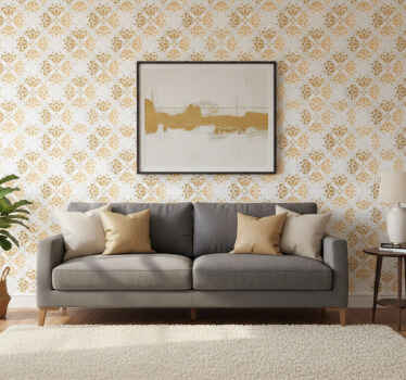 Tapet camera de zi mandale aurii - TenStickers