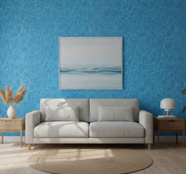 Tapet camera de zi textură apă albastră - TenStickers