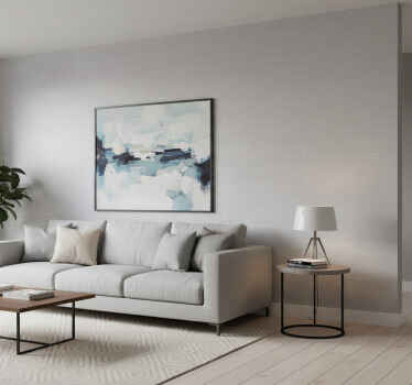 Tapet ornamental imitație de oțel gri - TenStickers