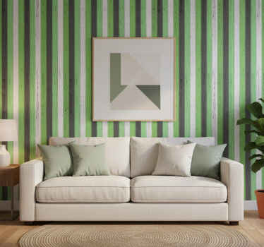 Papel tapiz ornamental texturas de madera en varios colores - TenVinilo