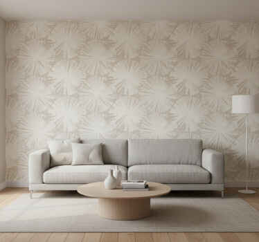 Papel tapiz para sala patrón de explosiones abstractas - TenVinilo